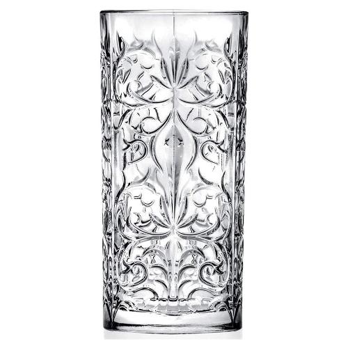 Rcr Set bicchieri Bibita 6 pz (370ml) TATTOO Trasparente 269410