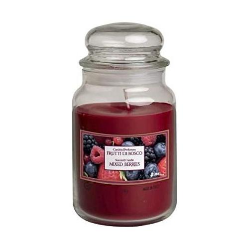Ser Candela profumata Frutti di bosco (9x18cm) Grande 100h ALBJ010640
