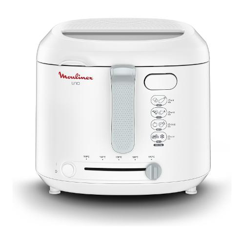 Moulinex Friggitrice ad olio (1,8L) DEEP FRYER Uno Bianco AF203110