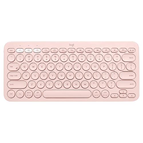 Logitech Tastiera computer MULTI DEVICE K380 Rose 920 009865