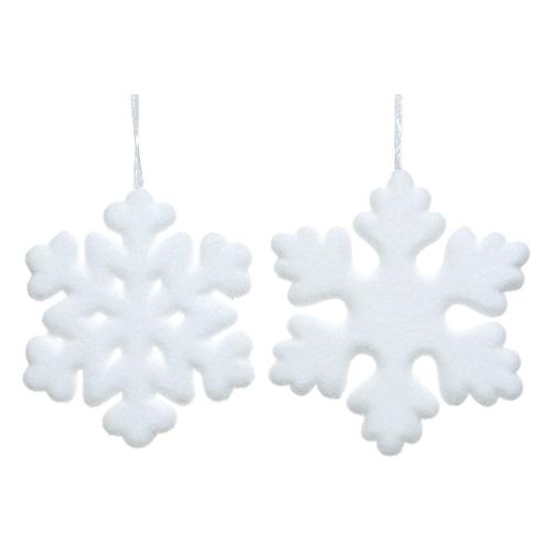 Kaemingk Decoro pendaglio fiocco di neve Assortito (20 cm) 470055