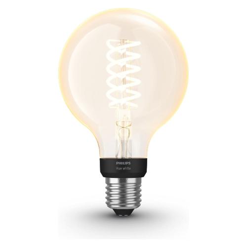 Philips Hue Lampadina led globo E27 (7W) , luce calda WHITE FILAMENT G93 929002241401
