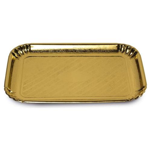 Guardini Set vassoi monouso 3 pz Cartone (19x28cm) EASY BAKE Oro 15792C