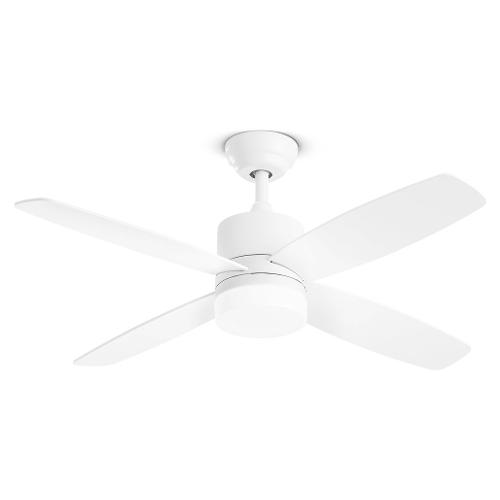 Perenz Ventilatore soffitto con luce Bianco 7105 B IR (120x39cm)