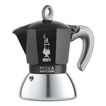 Caffettiera 2 Tazze MOKA INDUCTION Cromo e Nero 0006932