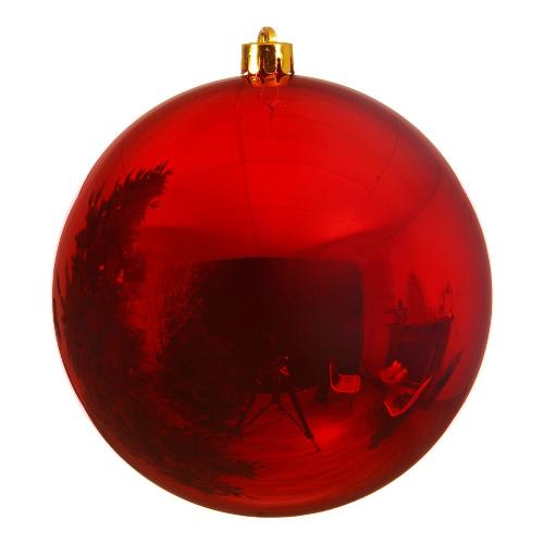 Amicasa Pallina albero (14cm) Plastica Red 9022262