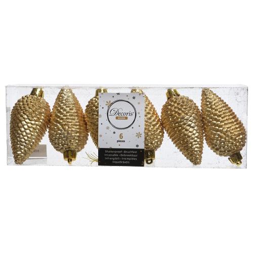 Amicasa Pigna (6 pz) Gold Plastica 9028570