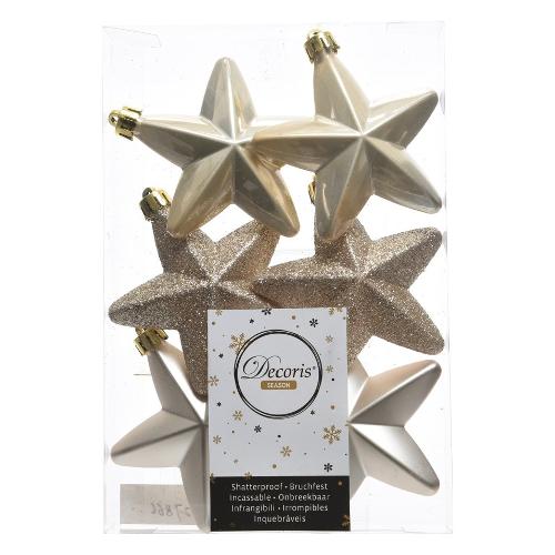 Amicasa Stelle (6 pz) Pearl Plastica 9027866