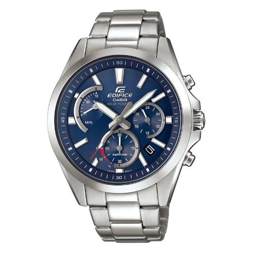Casio Orologio EDIFICE Silver e Blue EFS S530D 2AVUEF