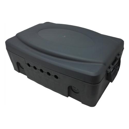 Poly Pool Scatola derivazione Da Esterno IP54 Grigio scuro PP2605 (32x22x12 cm)