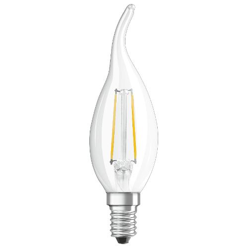 Osram Lampadina led colpo di vento E14 (2,5W) , luce calda STAR CLASSIC BA