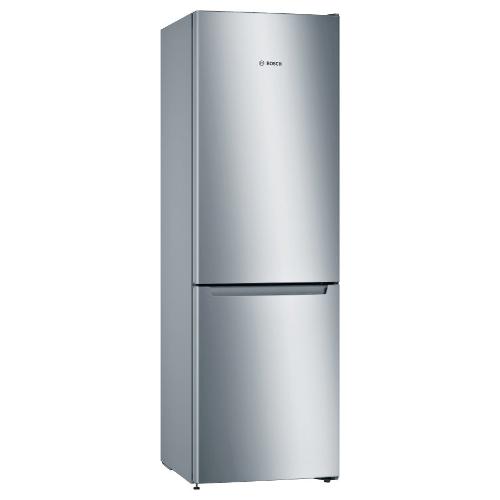 Bosch Frigorifero (216L+89L) SERIE 2 Kgn36Nlea No Frost Inox look classe E (60x66x186cm)