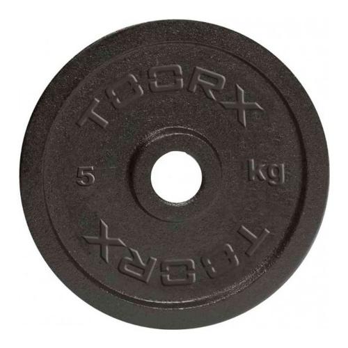 Toorx Disco ghisa (5Kg) Olimpionico foro 25 mm Nero DNG 5