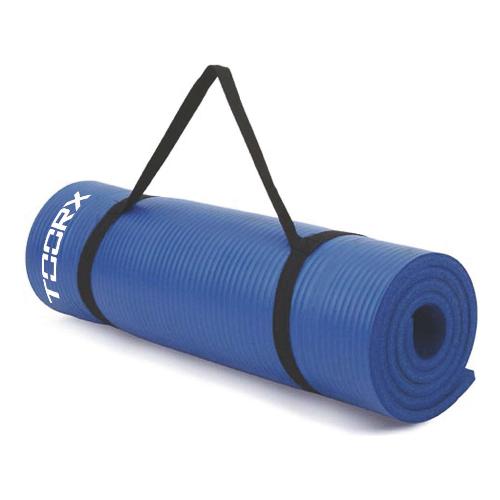 Materassino fitness 172 x 61 x 1,5 cm Con Maniglia Trasporto Blu MAT 172