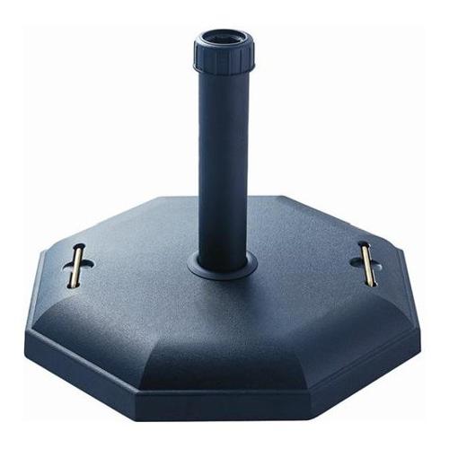 Amicasa Base ombrellone cemento 32 Kg Nero NTH32 B