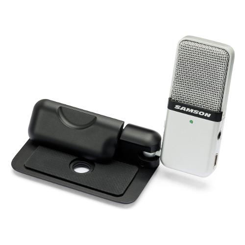 Samson Microfono USB Go Mic Silver e Black SAGOMIC