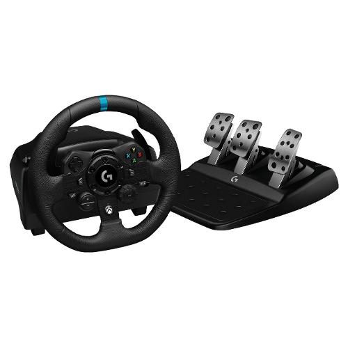 Logitech Volante e pedaliera simulatore guida G SERIES G923 Trueforce Xb1 Black e Blue 941 000158