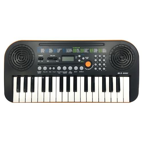 Miles Tastiera musicale ( 32 tasti ) Polifonia 16 Mls 6682 Black e Orange