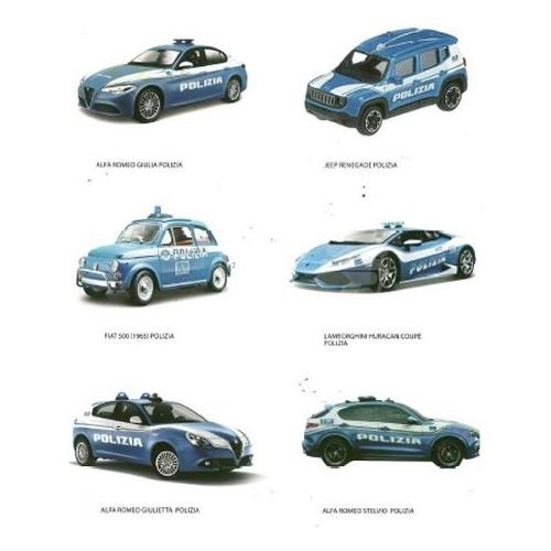 Bburago Automodello Polizia Assortito 18 01322