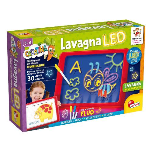Lisciani Gioco educativo Lavagna led CAROTINA 77441