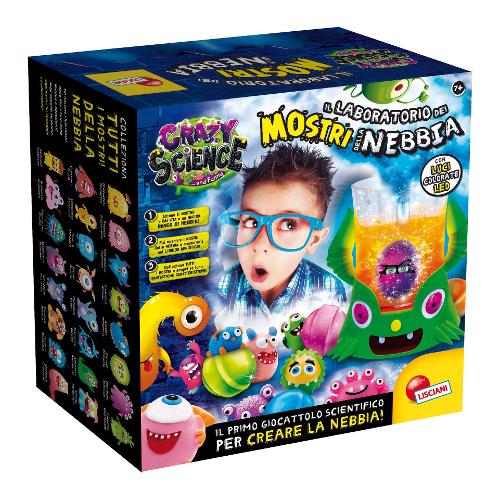 Lisciani Gioco educativo La Fabbrica Laboratorio dei Mostri della Nebbia CRAZY SCIENCE 84340