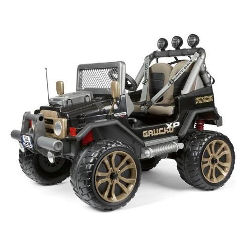 Peg Perego Auto elettrica Gaucho Xp 24V 8Ah (131x90cm) Nero IGOD0555
