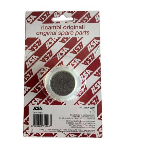 Ilsa Set guarnizioni e filtro caffettiera 2 Tazze 2 pz SLANCIO RCA0200