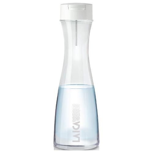 Laica Caraffa filtrante GLASSMART Kit con 1 filtro Fast Disk Clear e White (1,1L) B31AA01