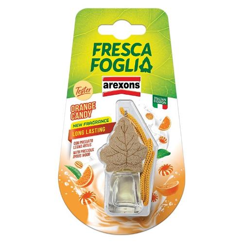 Arexons Profumatore auto appendibile Orange Candy FRESCA FOGLIA 19561