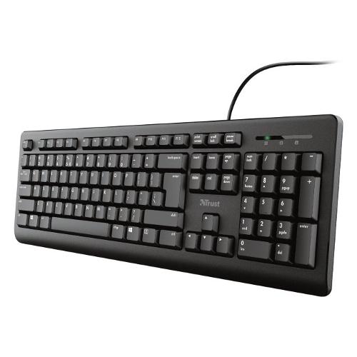 Trust Tastiera computer PRIMO Wired Black 23882