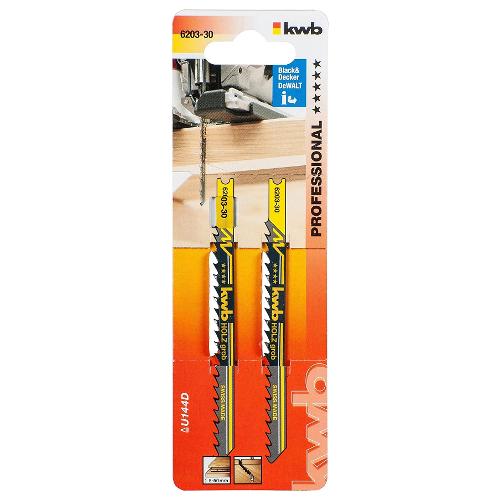 Kwb Set lame seghetto alternativo Per legno 2 pz 80 mm 620330