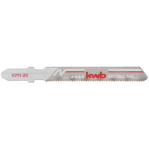 Kwb Set lame seghetto alternativo per metallo 2 pz 50 mm 621120