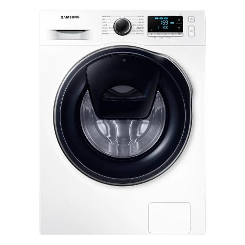 Samsung Lavatrice 8 Kg ADDWASH Slim White e Black WW8NK62E0RW classe C 1200giri/min (60x45,6x85cm)