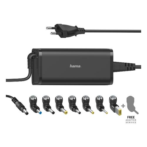 Hama Alimentatore universale Multi plug Power Delivery Black 90W 00200003