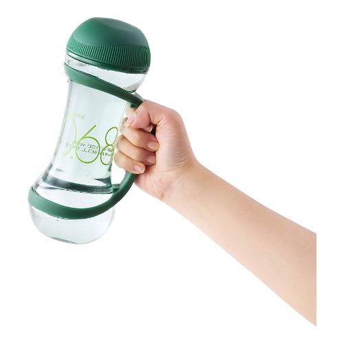 Ghidini Cipriano Borraccia Dumbell Lock&Lock (560ml) Verde HAP505GRN
