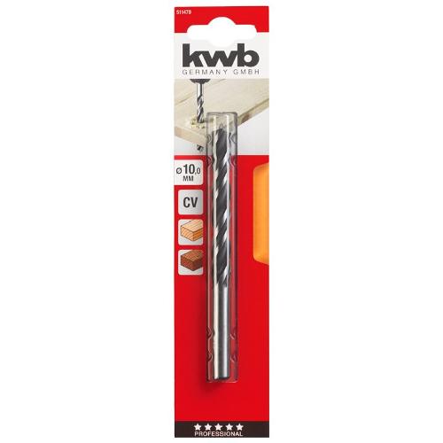 Kwb Punta trapano fori passanti su legno e materiali teneri d. 1cm 511470
