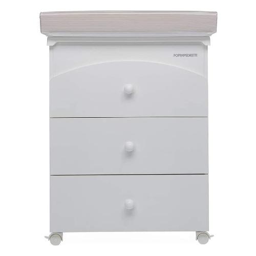 Foppapedretti Bagnetto fasciatoio 3 cassetti (69x47x89cm) IL BAGNETTO Bianco 9900067610