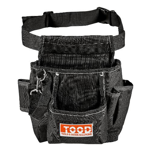 Tood Fodero porta attrezzi TOOL BAGS Con Cintura 100 cm (21x30 cm) Nero TFB 982