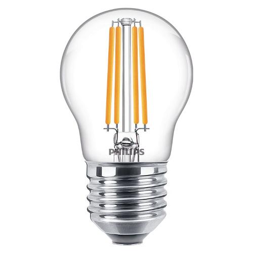 Philips Lampadina led a goccia E27 (6,5W) , luce fredda