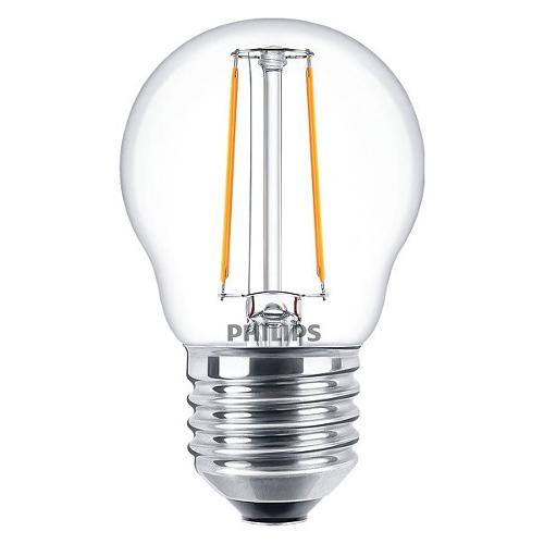 Philips Lampadina led a goccia E27 (2W) , luce calda