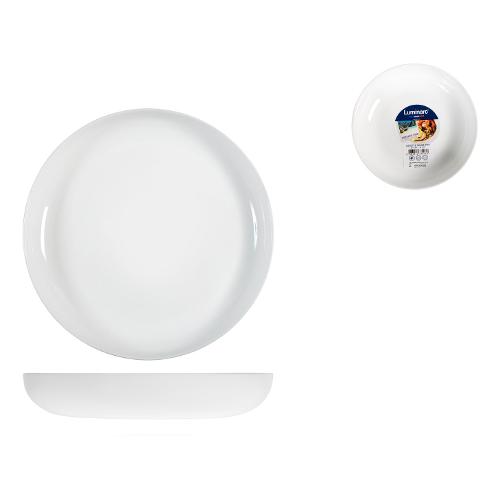 Luminarc Piatto fondo Vetro temperato (17cm) FRIENDS TIME Bianco
