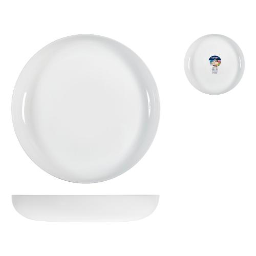 LUMINARC Piatto fondo D. 22,5cm TRIANON Bianco