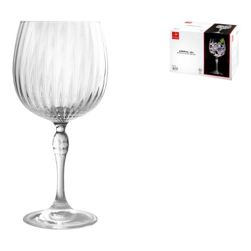 Bormioli Rocco Set calici Gin Tonic 6 pz Vetro (745ml) AMERICA 20'S Trasparente
