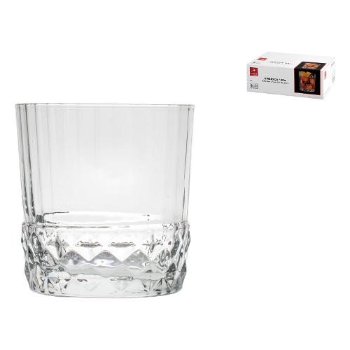 Bormioli Rocco Set bicchieri Dof 6 pz (380ml) AMERICA 20'S Trasparente
