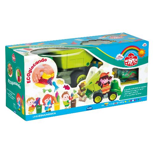 Fila Pasta modellabile Ecogiocando Educagioca 5 panetti 50gr e accessori DIDÒ 350300