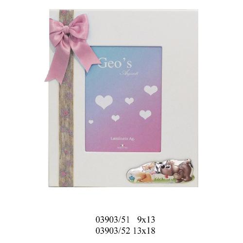 Geo's Portafoto (per 1f 13x18 cm ) FIDO Rosa 3903 52