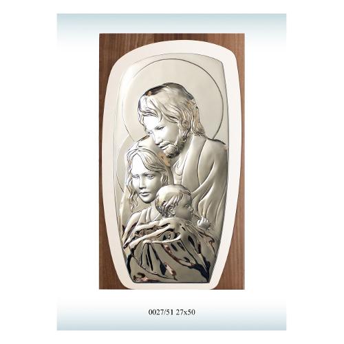 Geo's Icona Argento (27x50cm) SACRA FAMIGLIA 0027 51