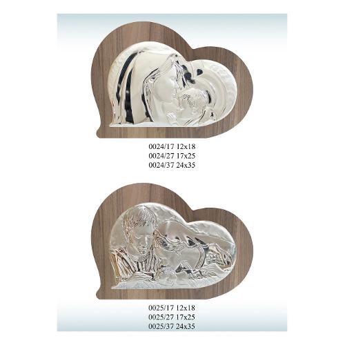 Geo's Icona Argento (24x17cm) MADONNA 024 27
