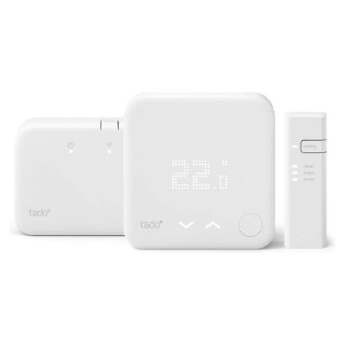 Tado Termostato SMART Kit di Base Wireless V3+ White V3P SK WTS01WRB01IB01 TC EU