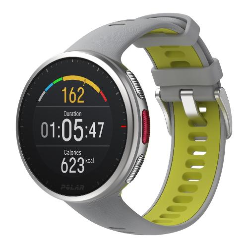 Polar Smartwatch ( MIP ) VANTAGE V2 Grey e Lime 47 mm 90083651